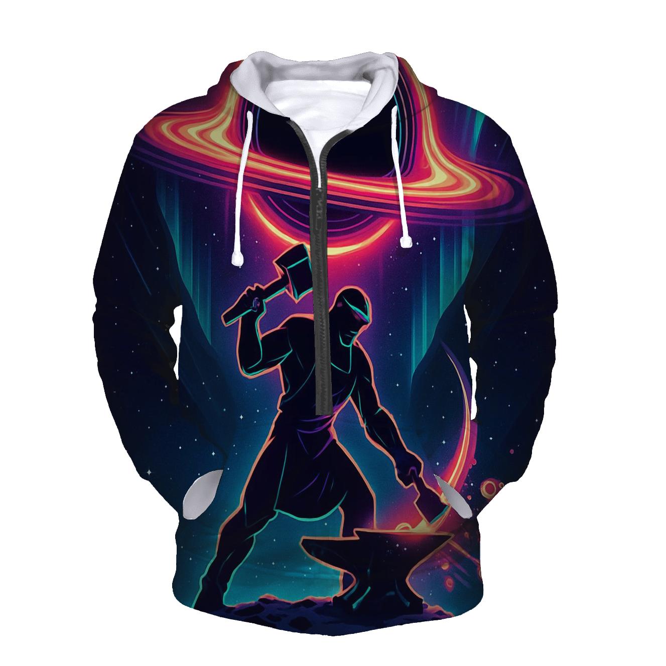 Aurora Forge Above The Silent Black Hole hoodie designs