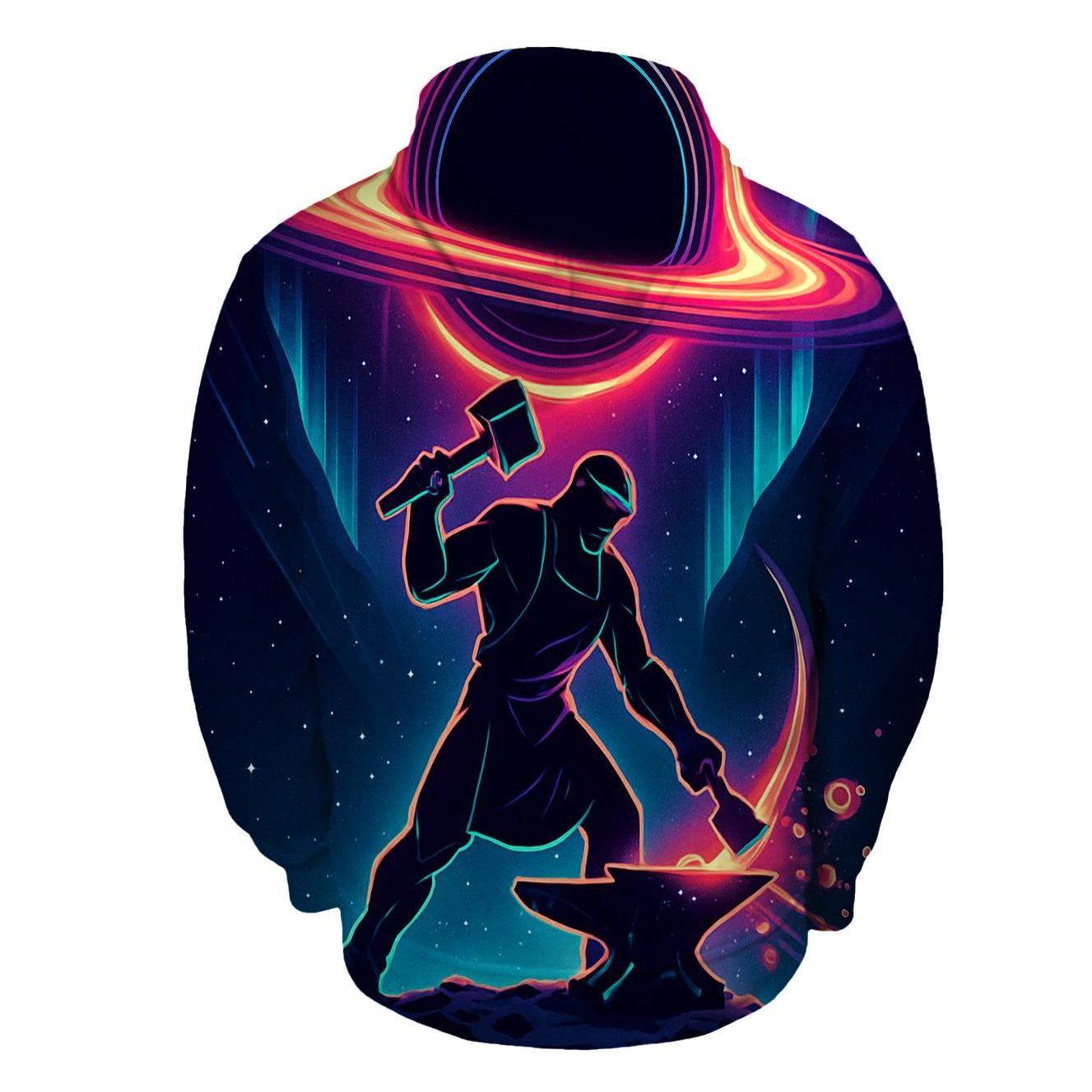 Aurora Forge Above The Silent Black Hole hoodie designs