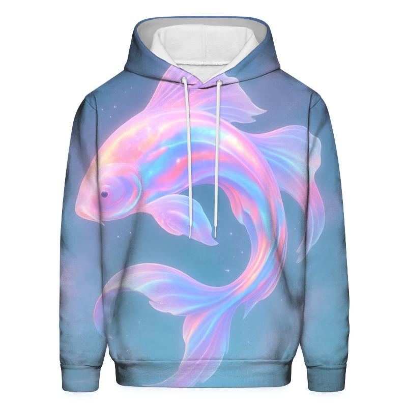 Aurora Koi Drift custom hoodies