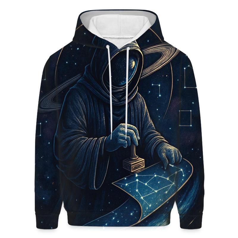 The Comet Librarian Of Midnight Orbit custom hoodies