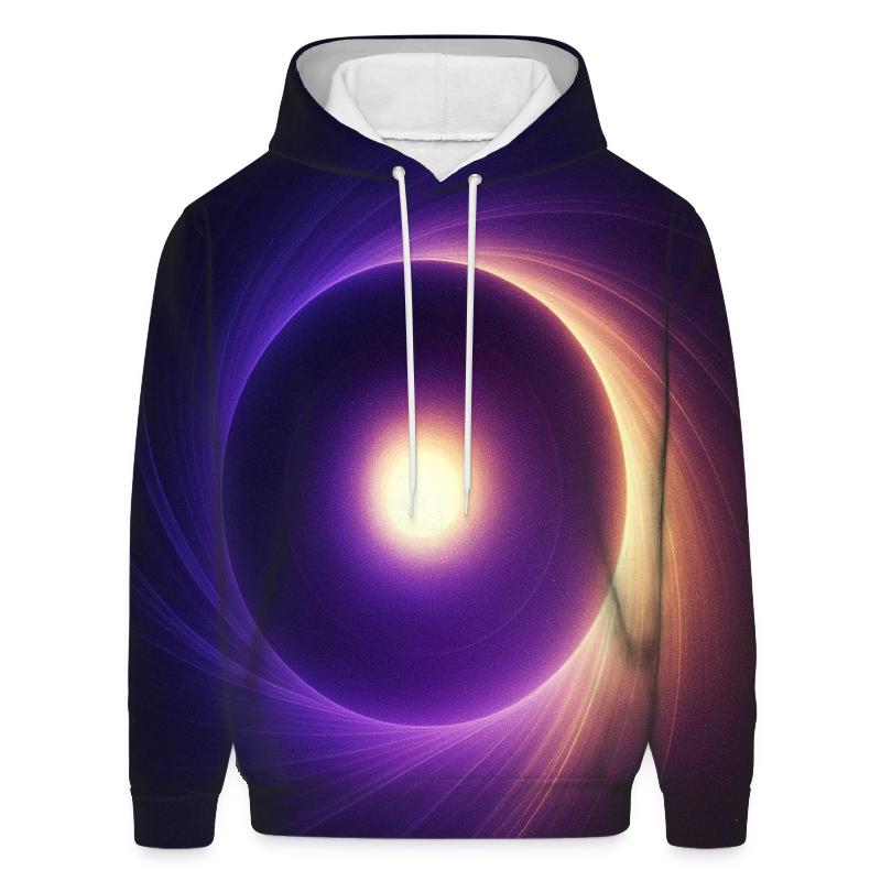 Solar Wind Halo Gradient hoodie designs