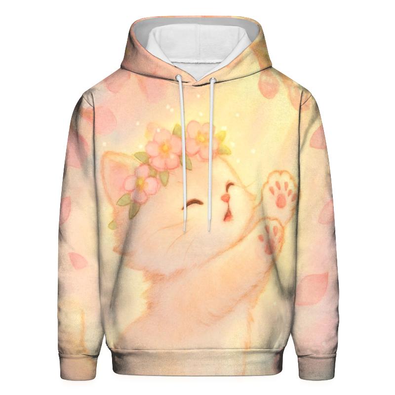 Sunbeam Orchard Cloud Kitten designer hoodies