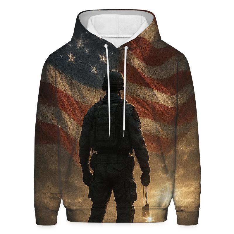 Dawn Vigil Over The Rippling Stars zip-up hoodies