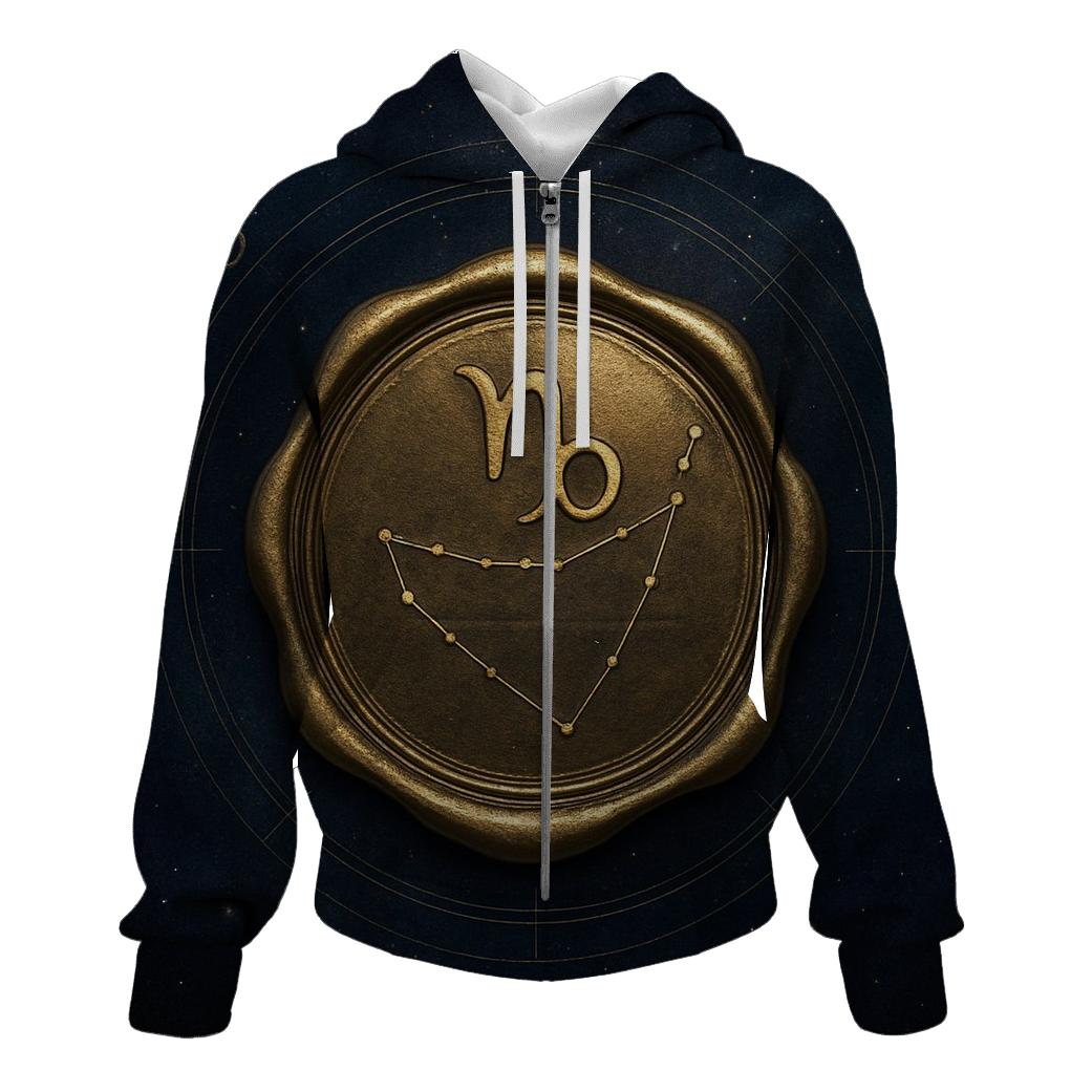 Saturn Return Capricorn Constellation Seal hoodie trends