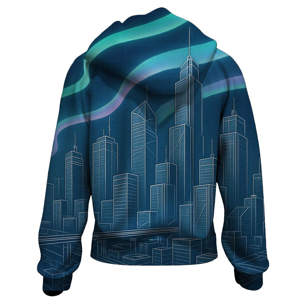 Aurora Blueprint City hoodies fashion