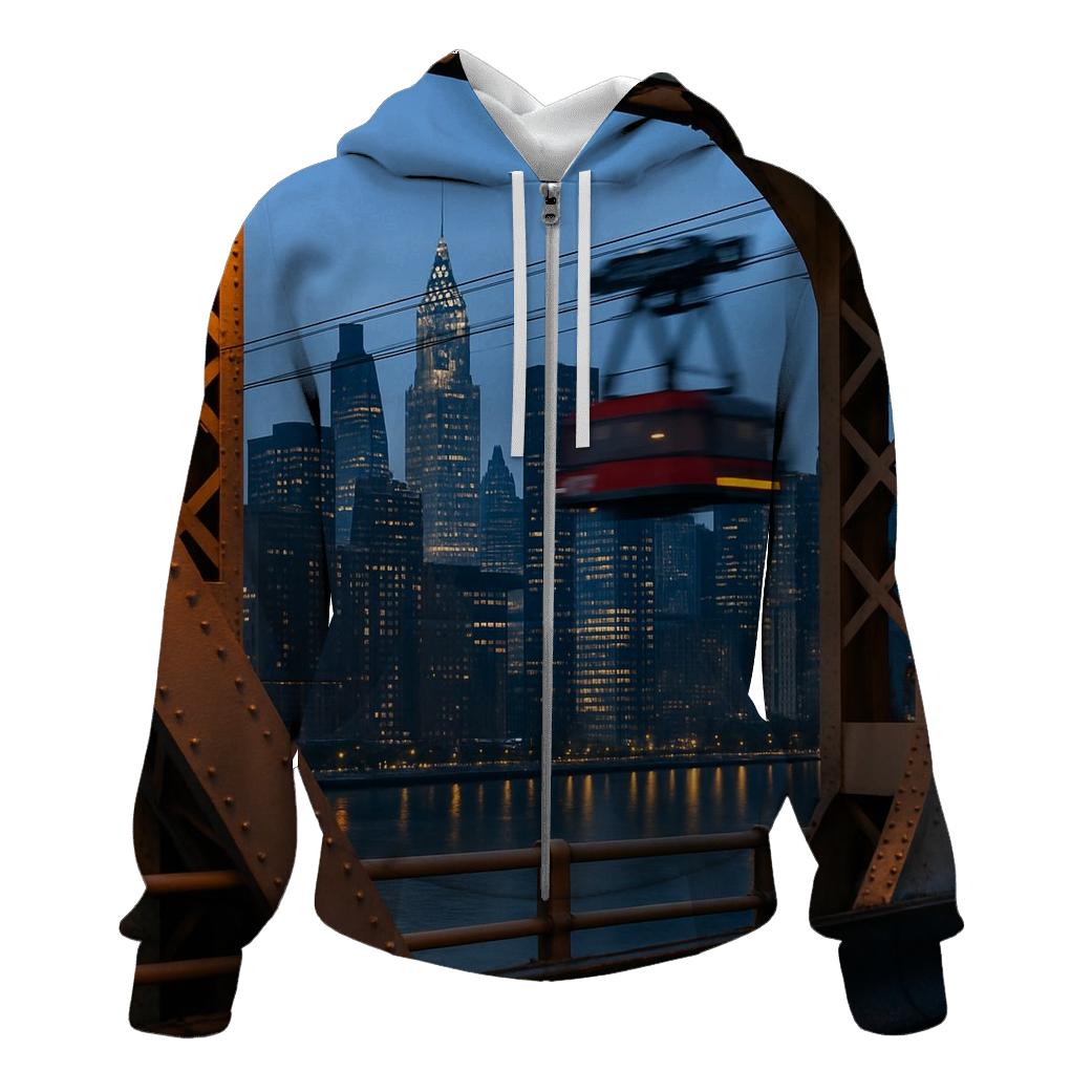 Queensboro Steel Frame Blue Hour Midtown heavyweight hoodies