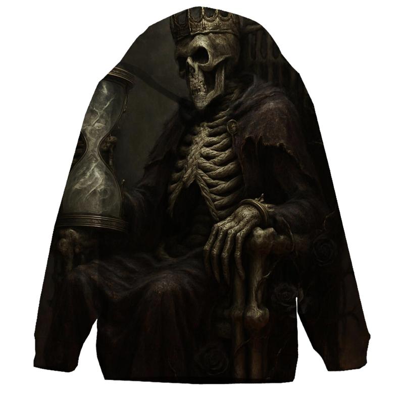 Hourglass Throne Of The Bone Sovereign premium hoodies