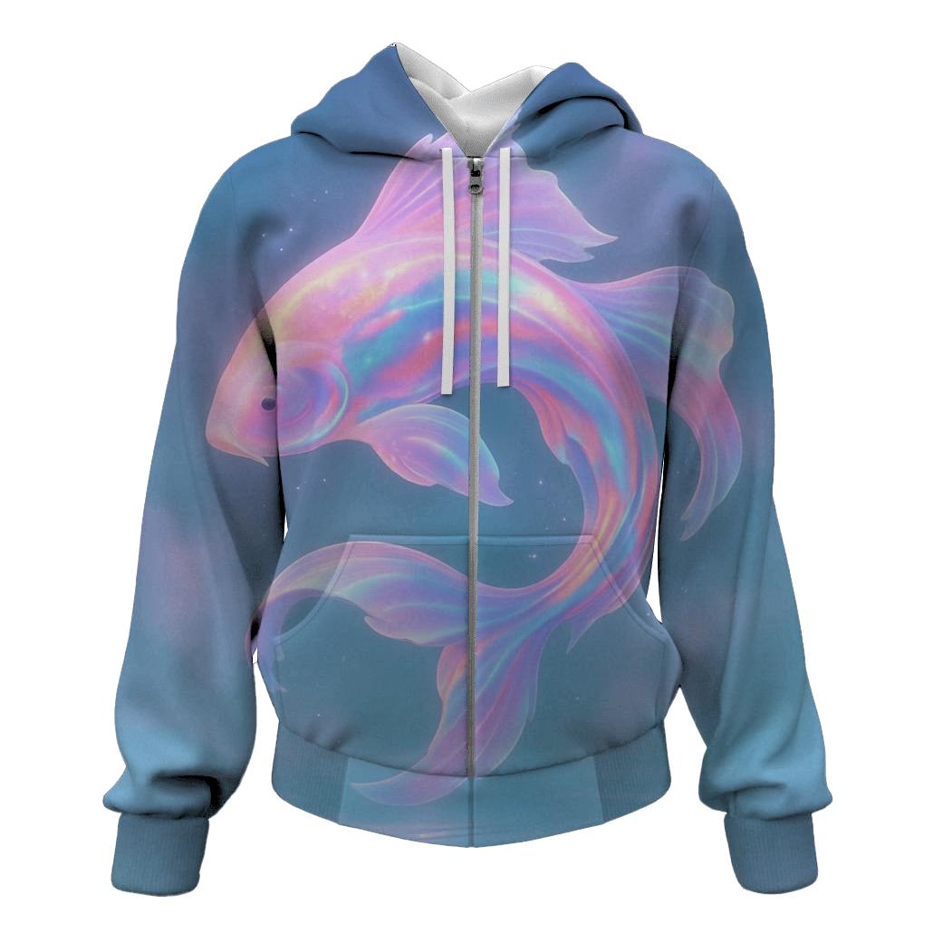 Aurora Koi Drift hoodie trends