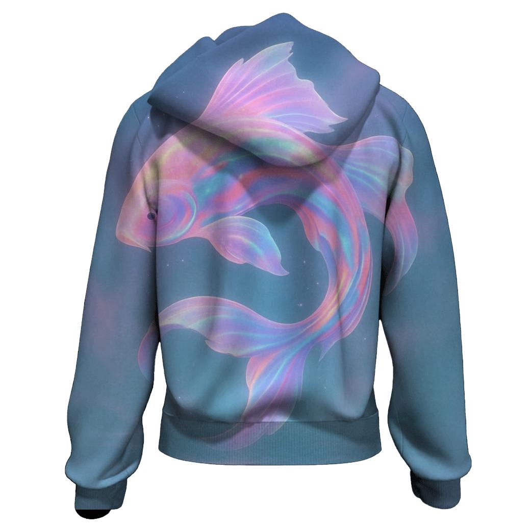 Aurora Koi Drift hoodie trends