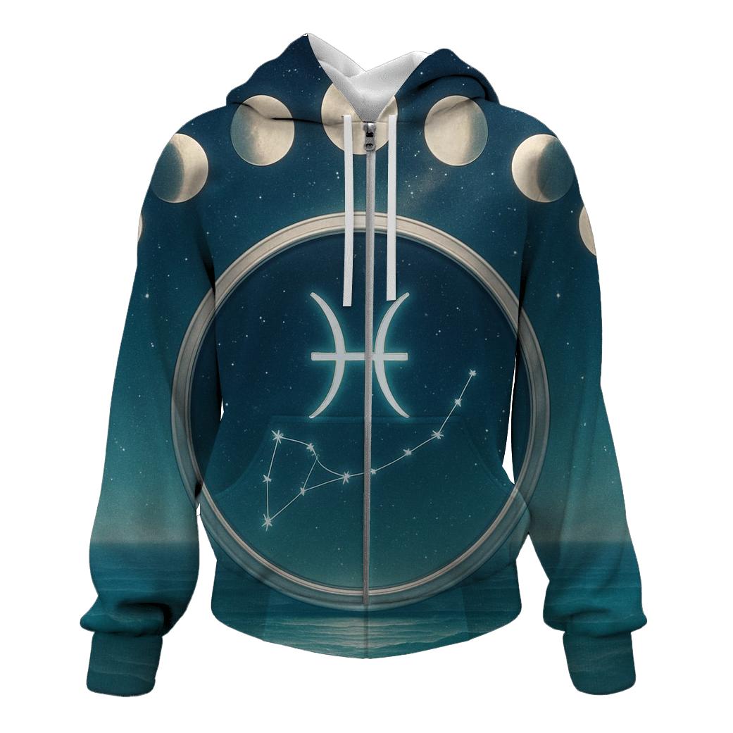 Pisces Moon Tide Mirror Portal hoodies fashion