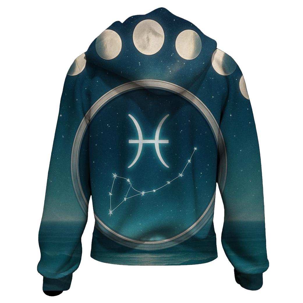 Pisces Moon Tide Mirror Portal hoodies fashion