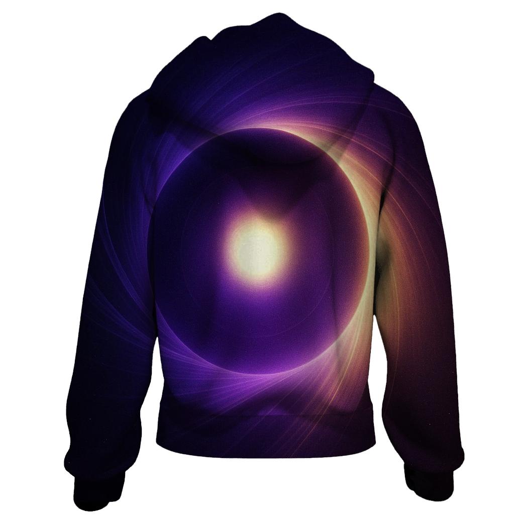 Solar Wind Halo Gradient custom hoodies