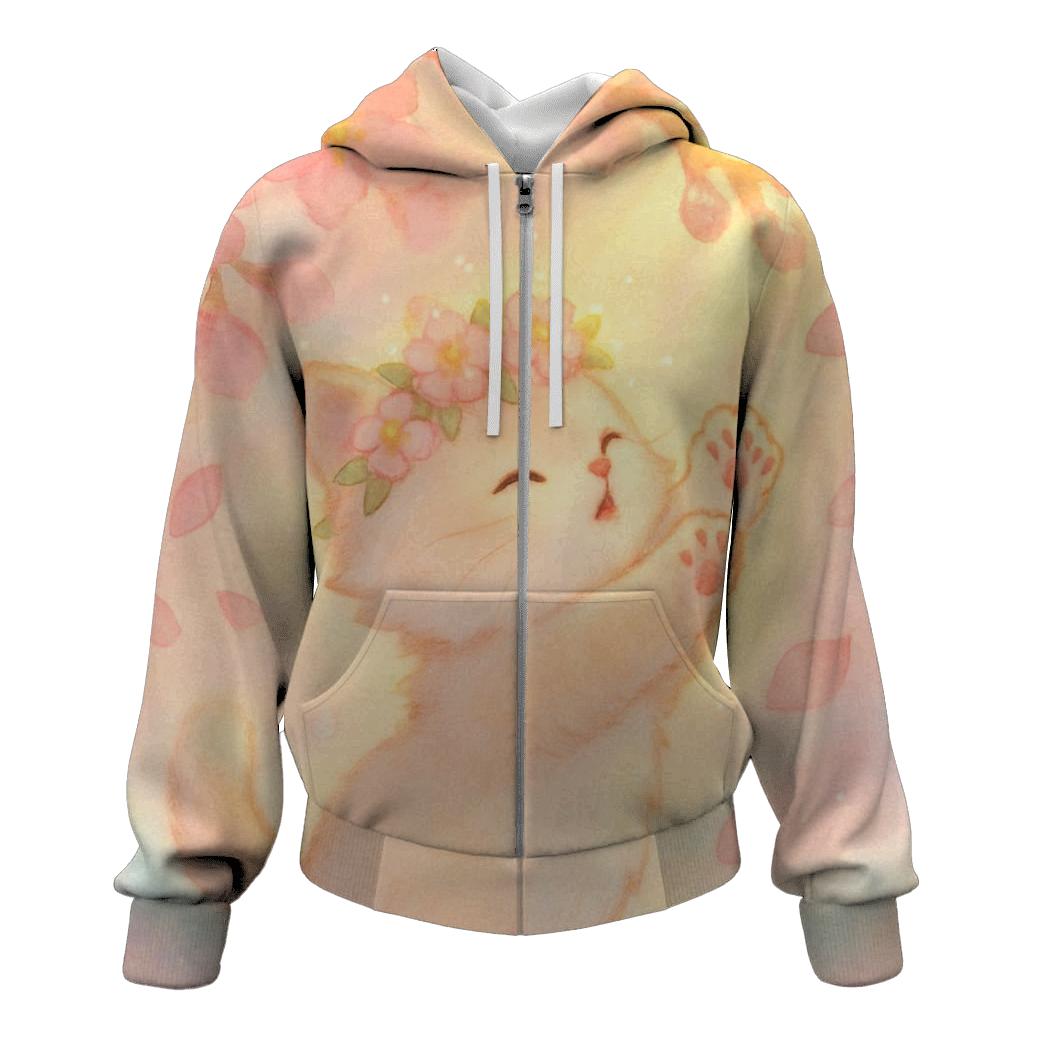 Sunbeam Orchard Cloud Kitten lightweight hoodies