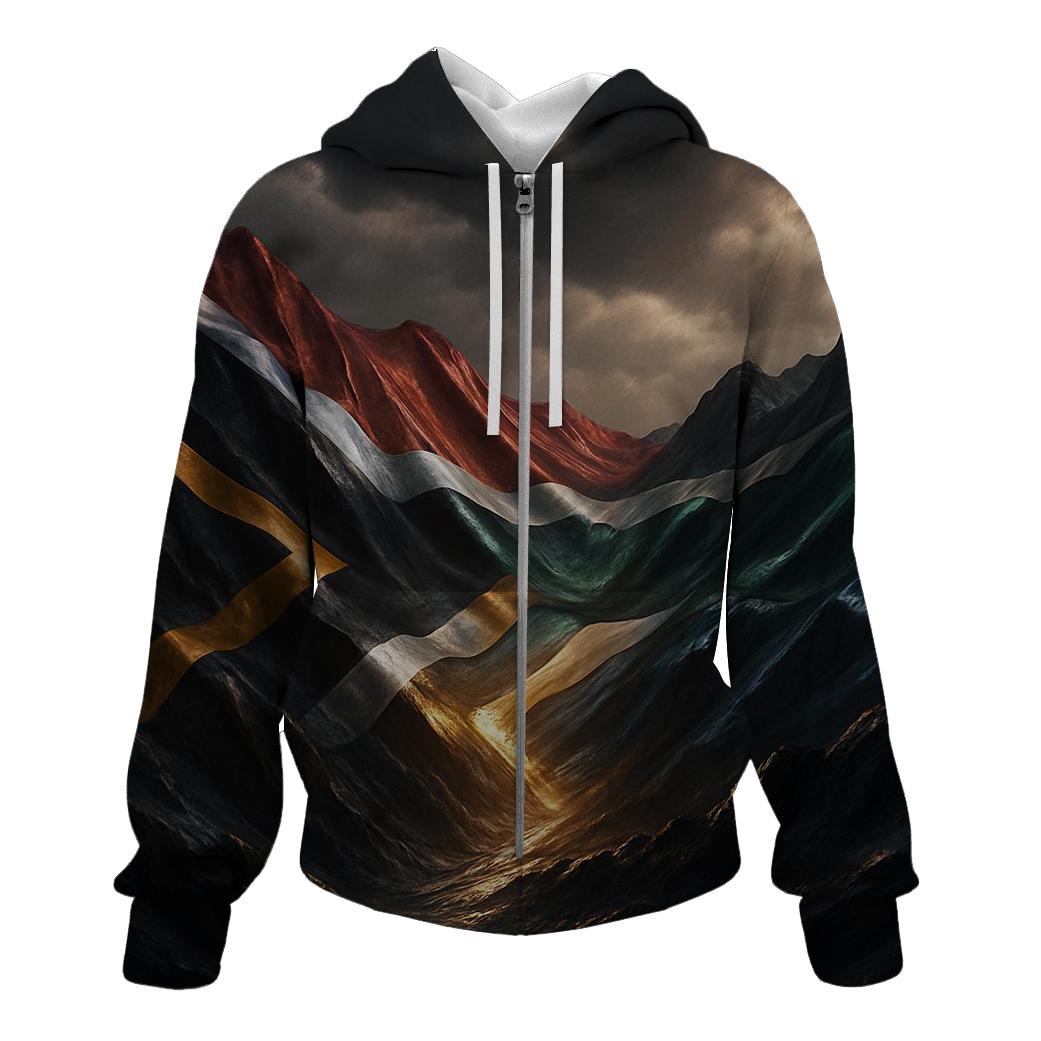 Metallic Horizon Weave South Africa graphic hoodies
