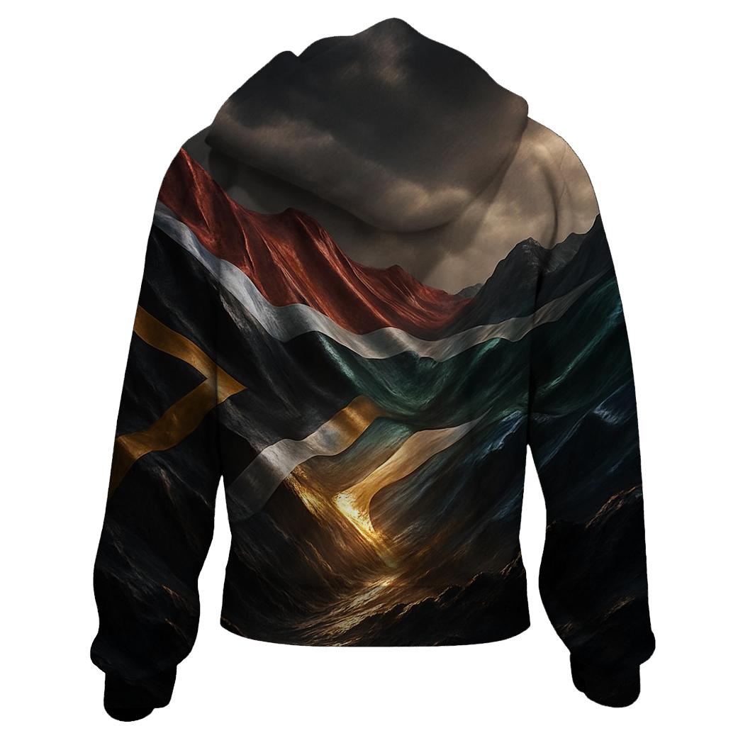 Metallic Horizon Weave South Africa graphic hoodies