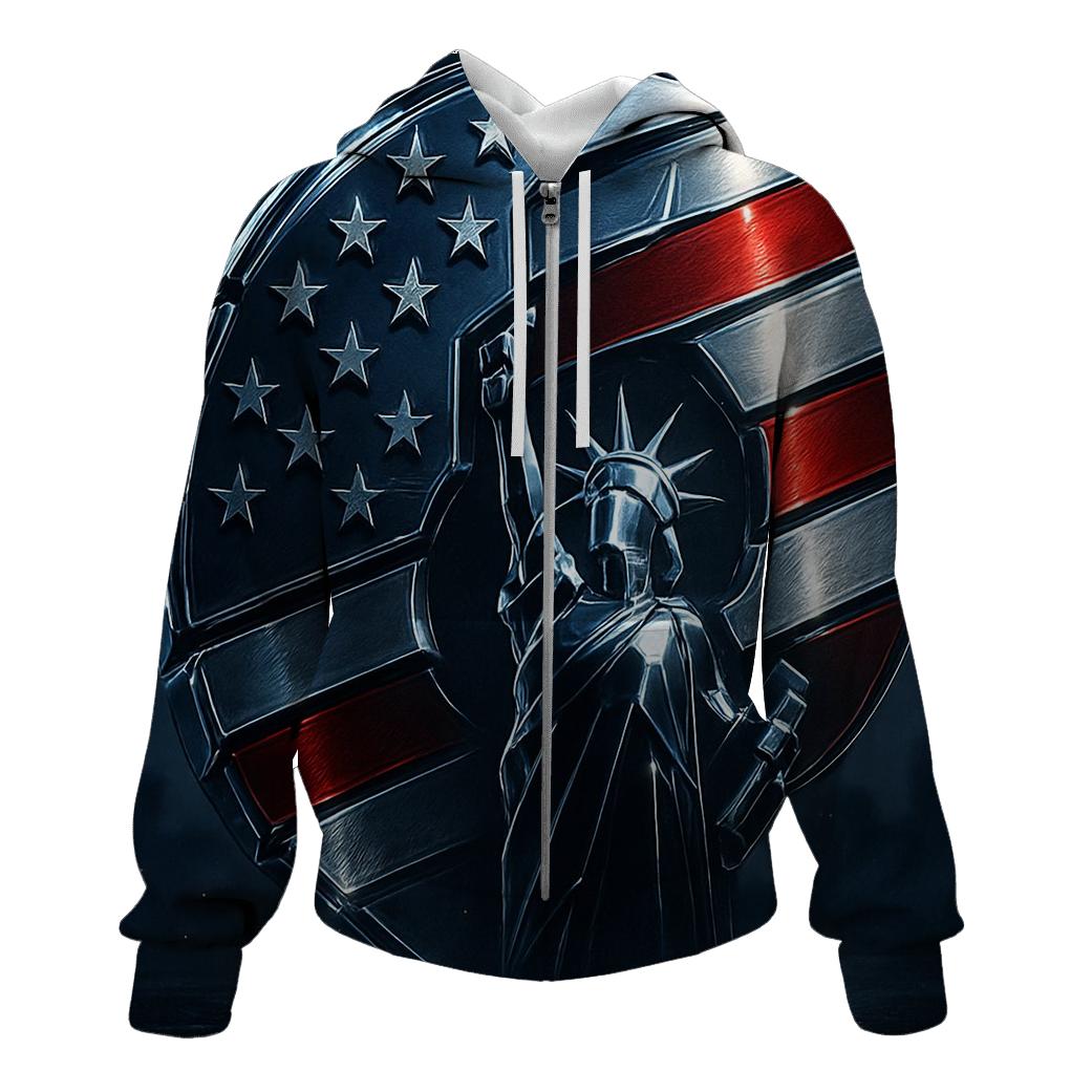 Chrome Horizon Stars And Stripes hoodies fashion