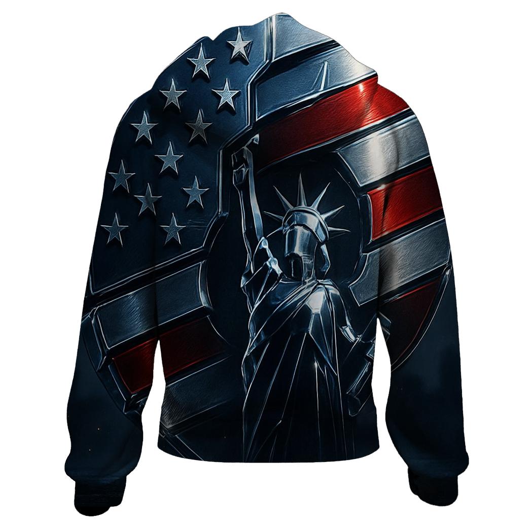 Chrome Horizon Stars And Stripes hoodies fashion