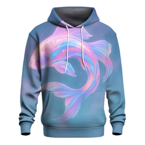 Aurora Koi Drift lightweight hoodies
