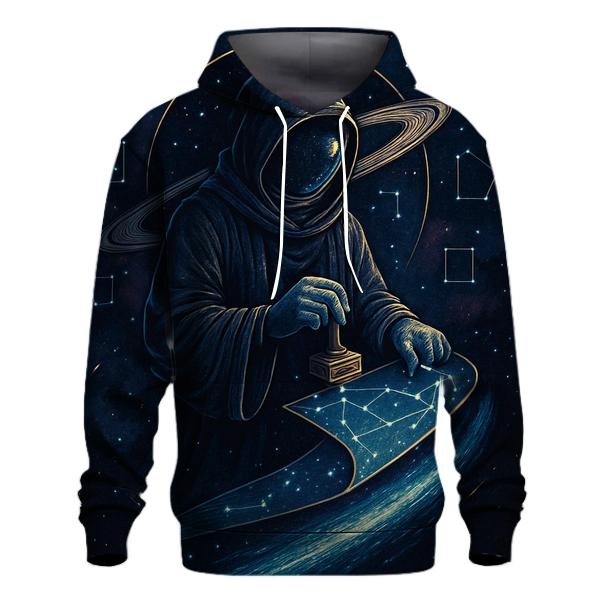 The Comet Librarian Of Midnight Orbit designer hoodies