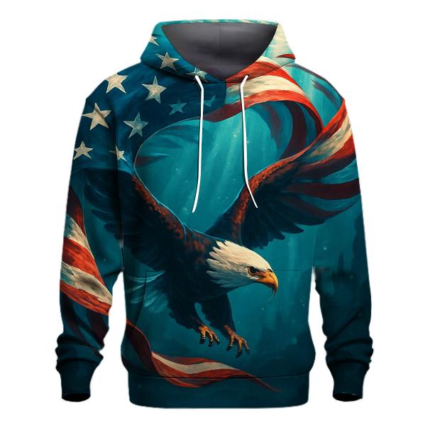 Liberty Reef Flag Surge premium hoodies