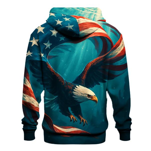 Liberty Reef Flag Surge premium hoodies