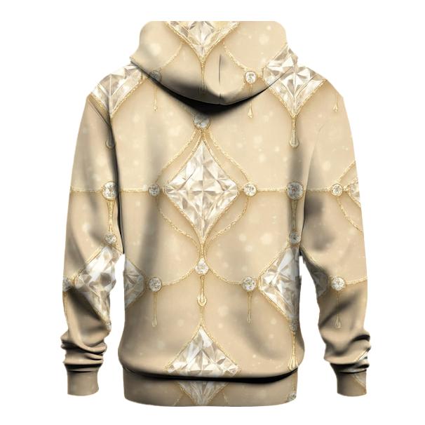 Champagne Crystal Lattice hoodie trends