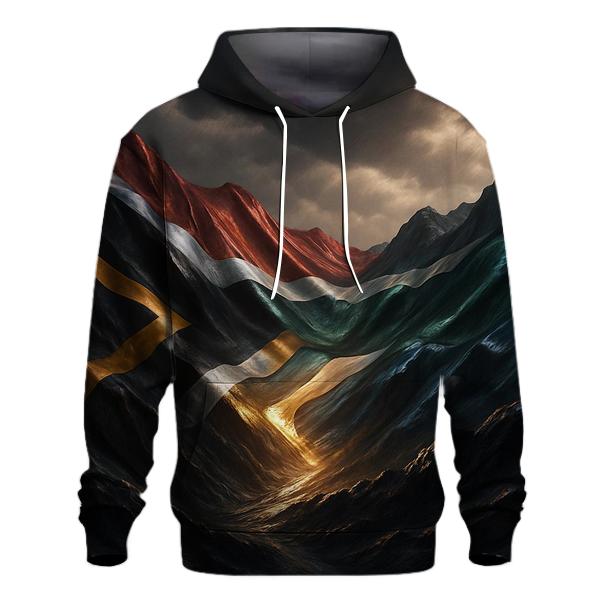 Metallic Horizon Weave South Africa embroidered hoodies