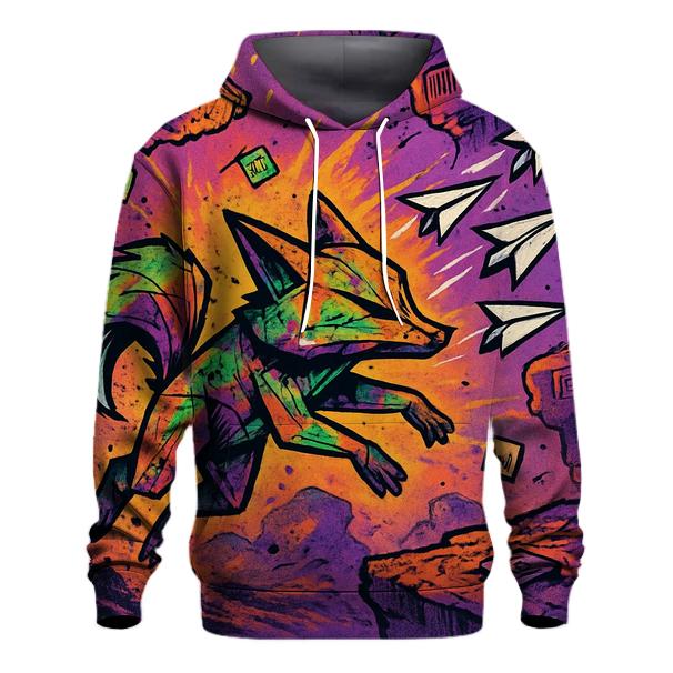 Canyon Of The Living Paper Planes zip-up hoodies