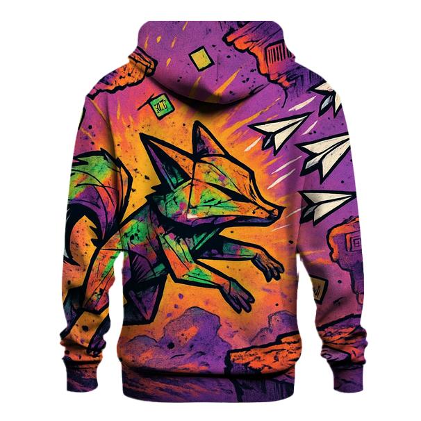 Canyon Of The Living Paper Planes zip-up hoodies