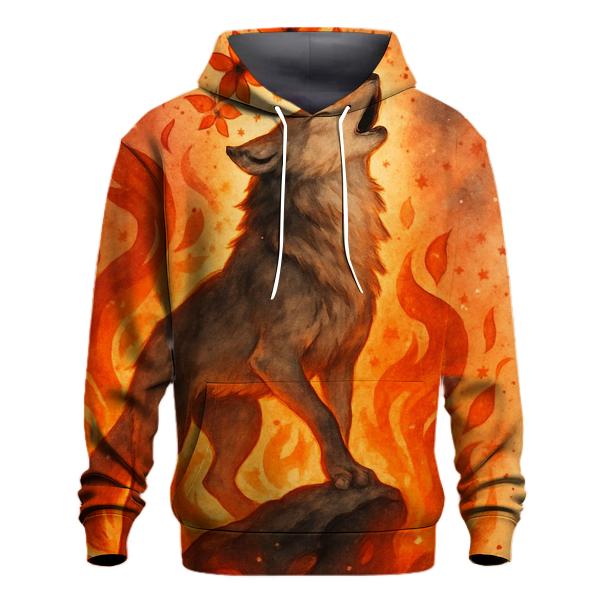 Cinder Bloom Howl Of The Wild Crown hoodies fashion