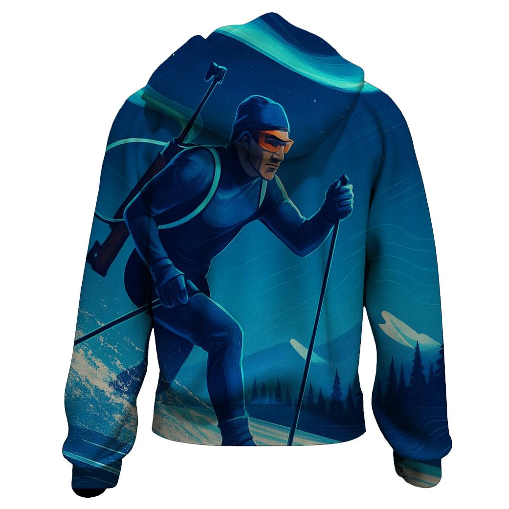 Aurora Biathlon Pursuit hoodie designs