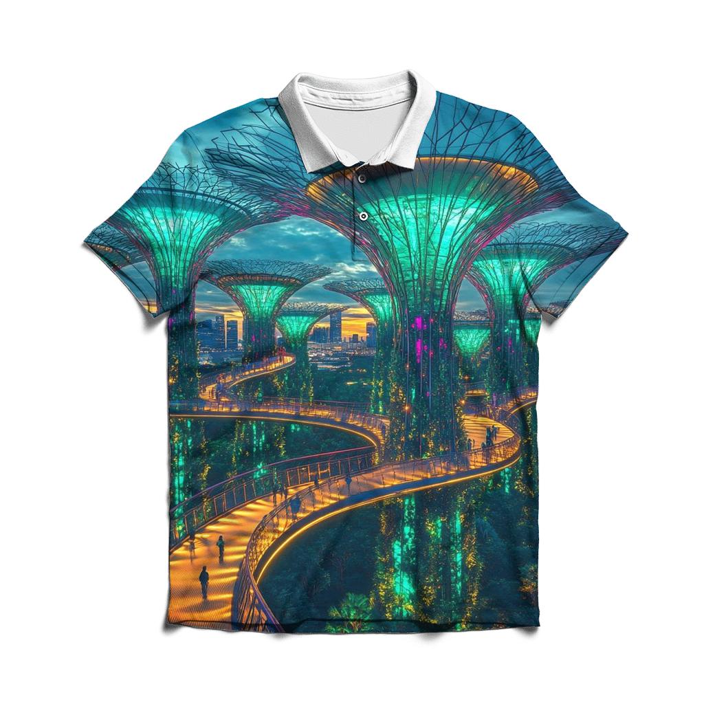 Gardens By The Bay Supertree Grove - Singapore stylish collar polo tees