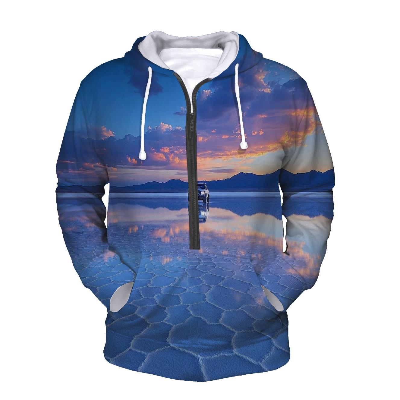 Salar De Uyuni - Uyuni zip-up hoodies