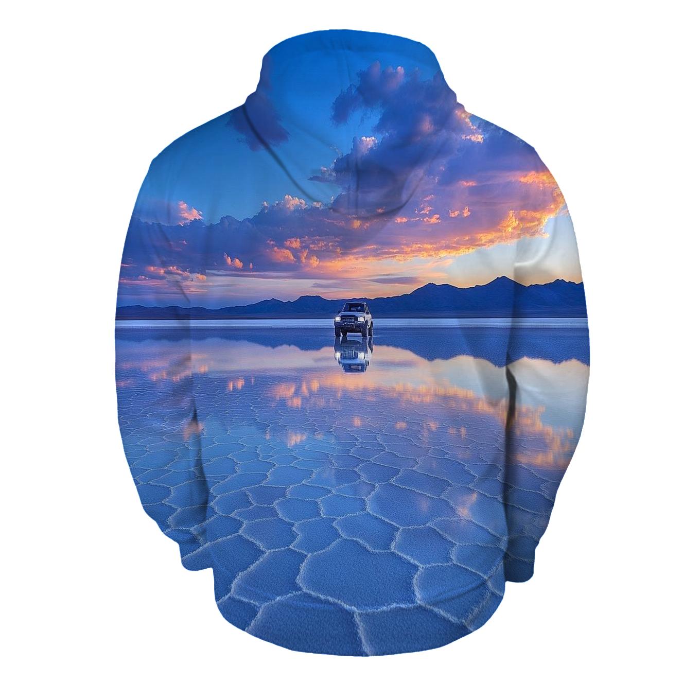 Salar De Uyuni - Uyuni zip-up hoodies