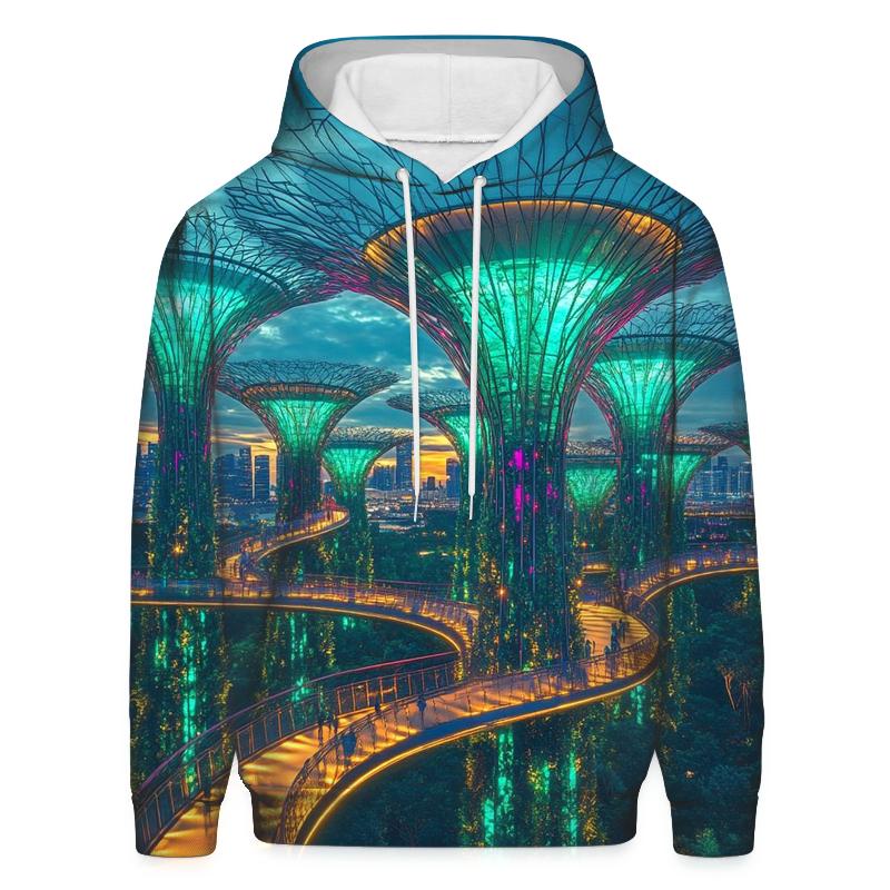 Gardens By The Bay Supertree Grove - Singapore hoodie designs