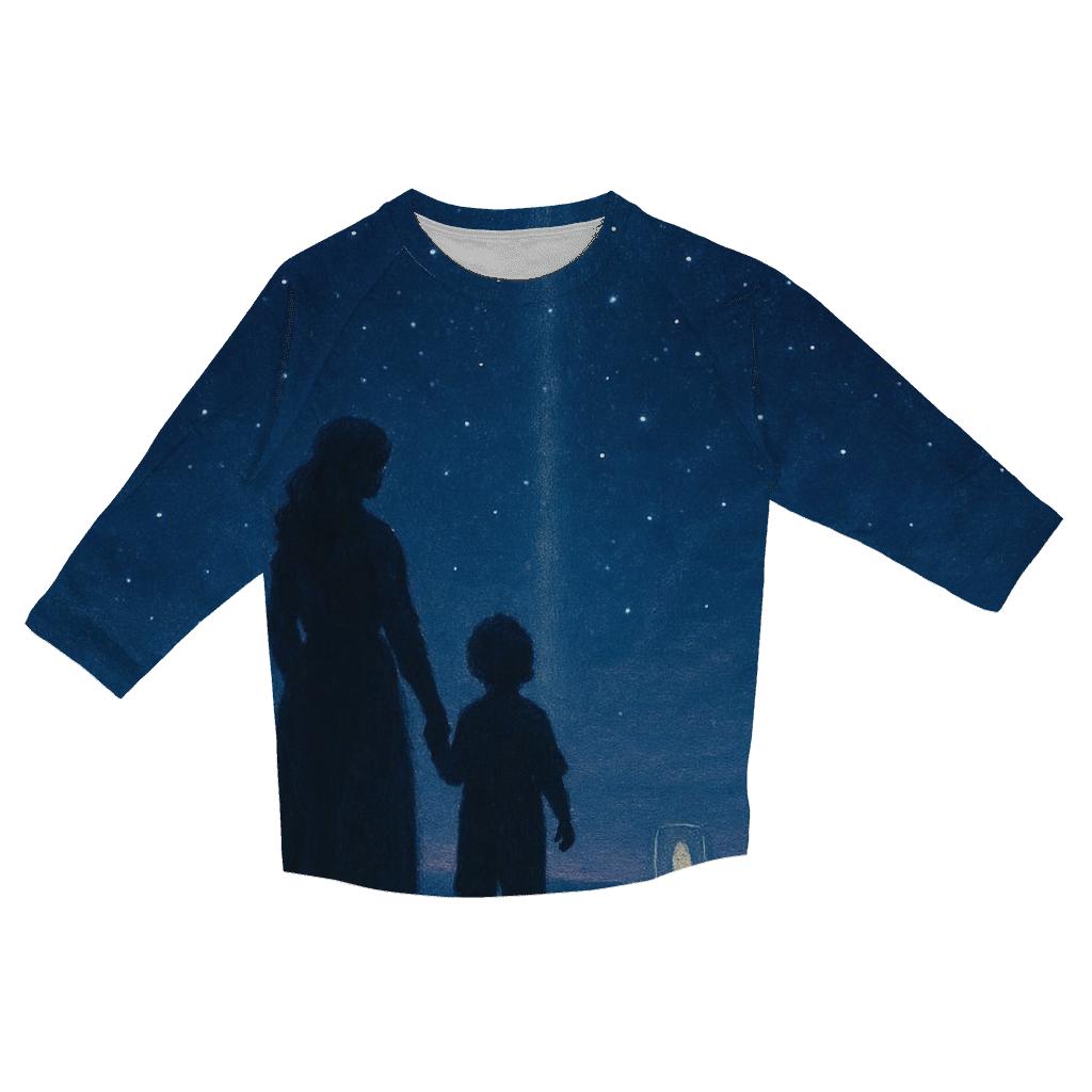 The North Star Promise: The Love That Brings You Home custom 3/4 sleeve shirts