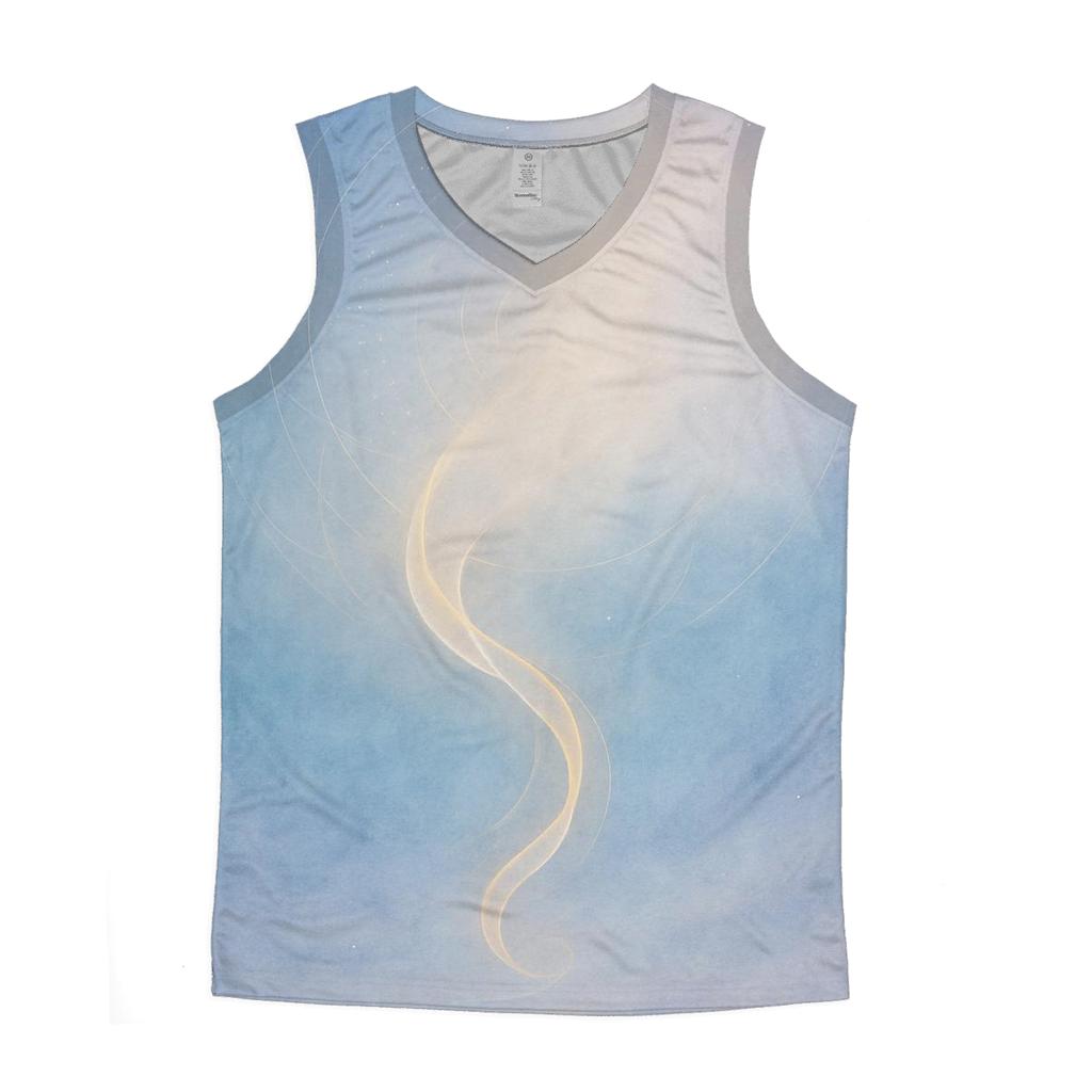 Breathlight Spiral Veil personalized athletic tanks