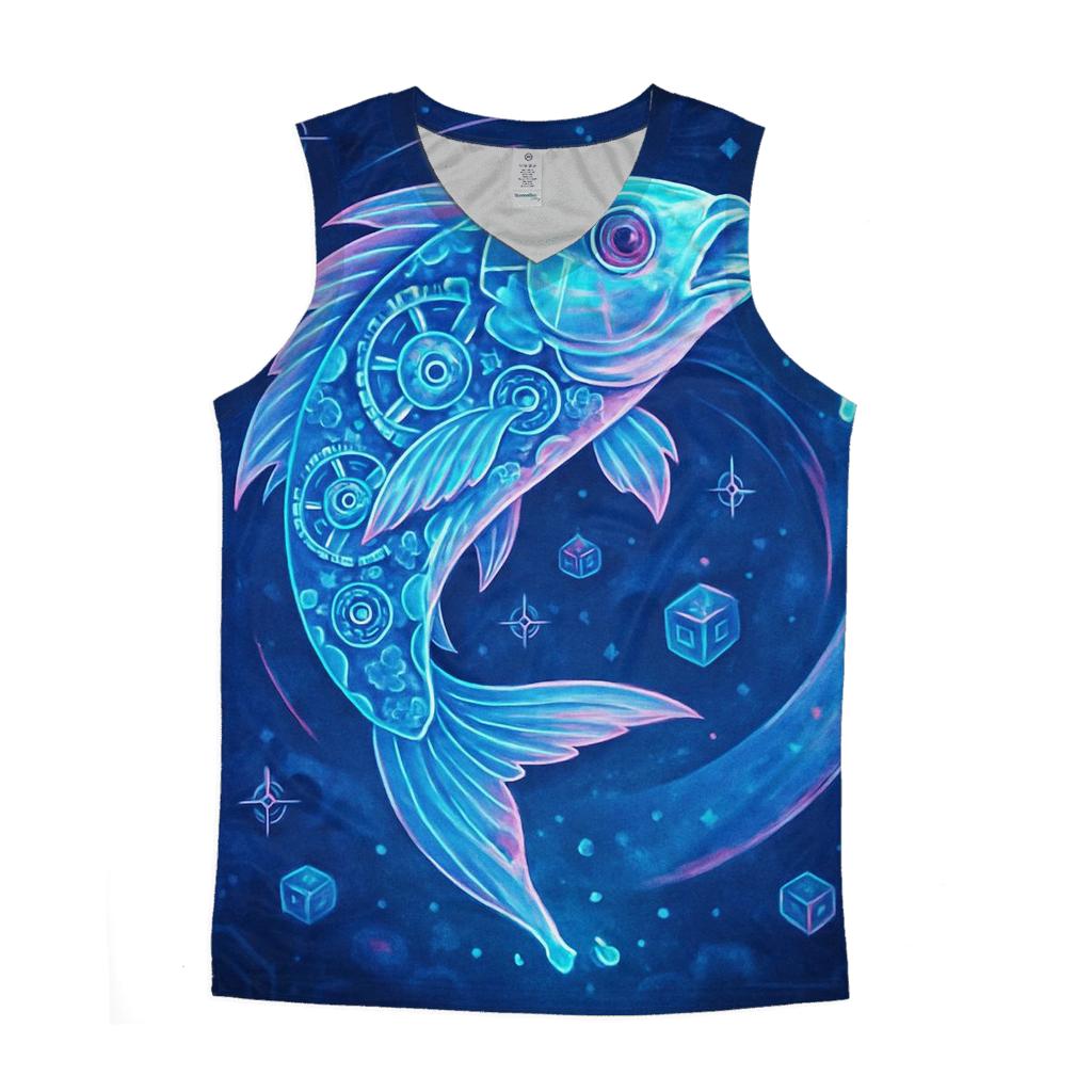 Clockwork Koi Dream Forge stylish racerback tanks