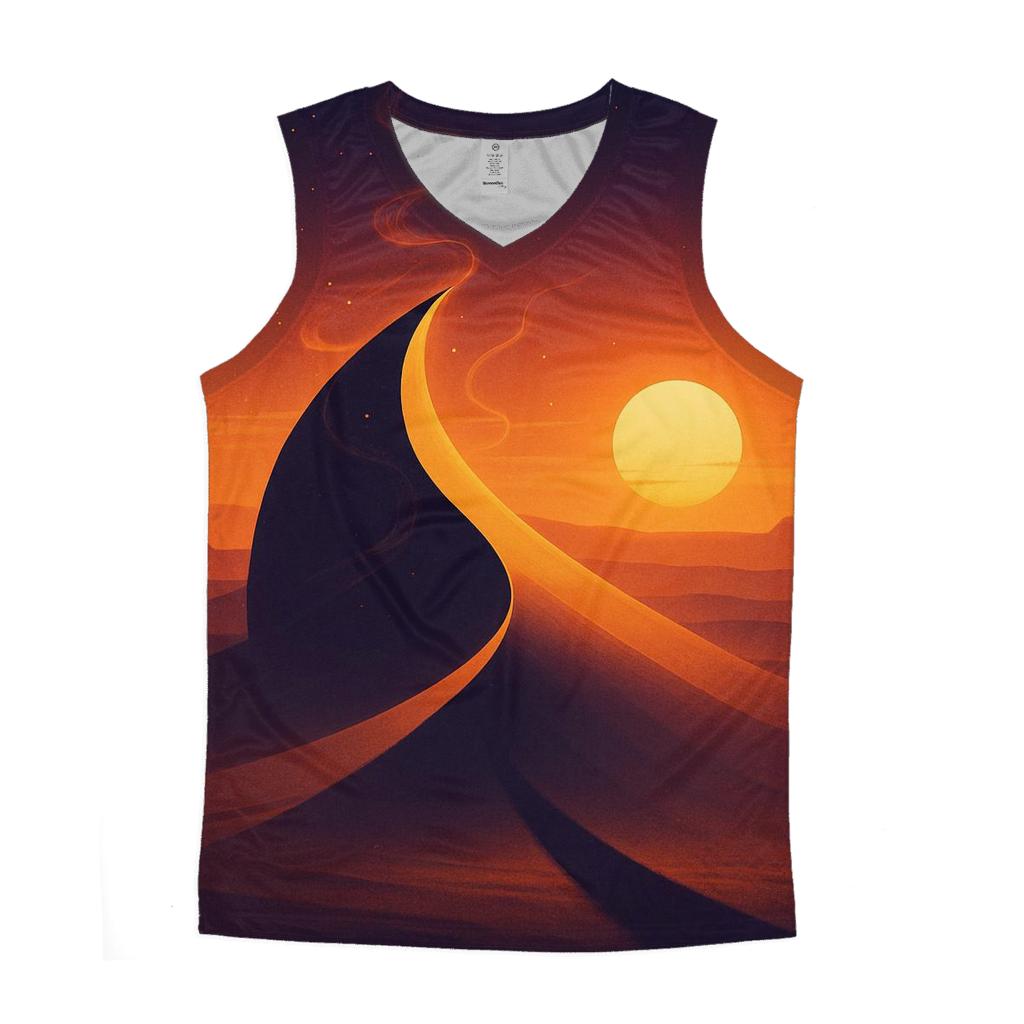 Whispering Dune Sundial custom tank tops