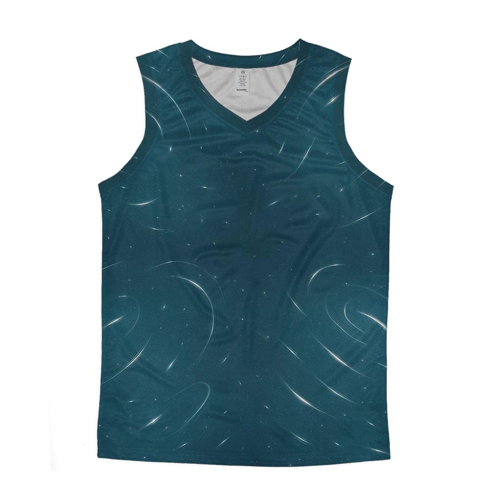 Gravitational Lens Arc Tapestry graphic print tank tops