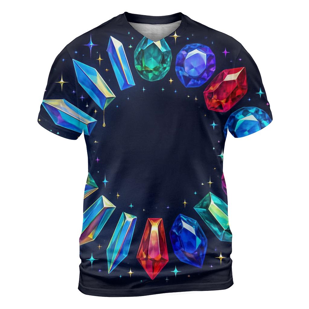 Prismatic Carousel trendy printed shirt styles