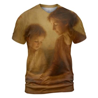 The Hearth Within: A Mothers Love That Warms Every Season vibrant all-over design tees