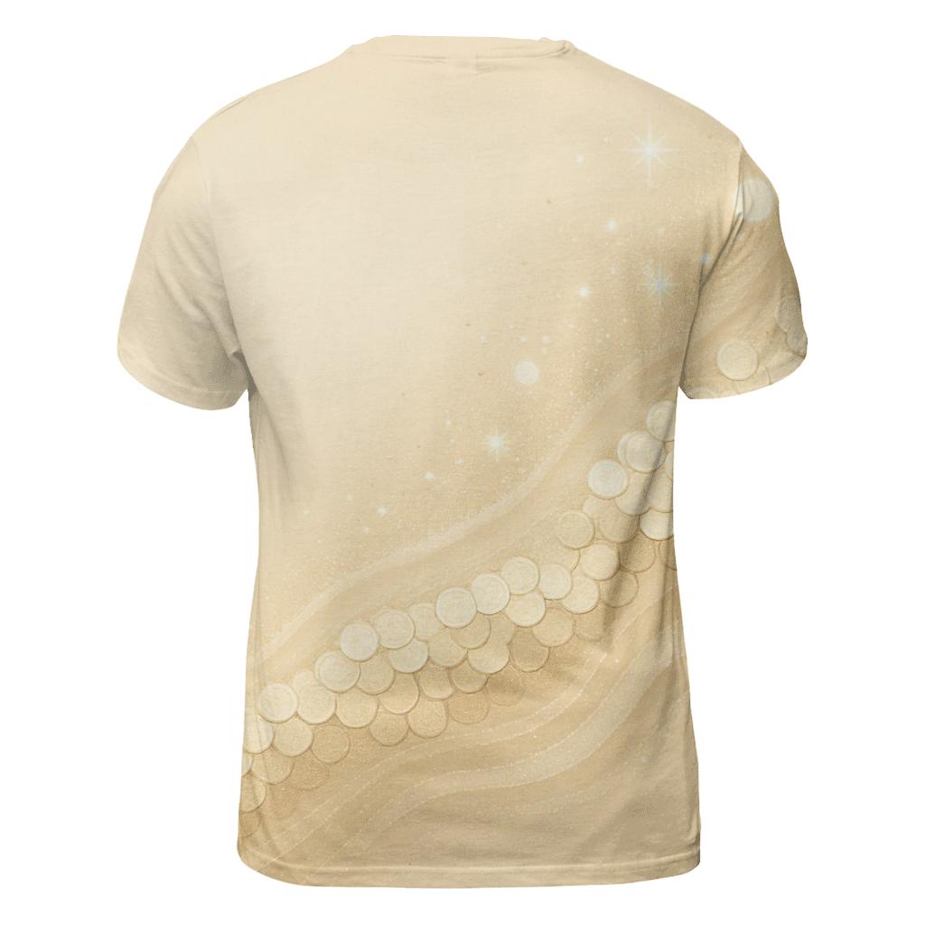 Champagne Sequin Tide custom all-over print shirts