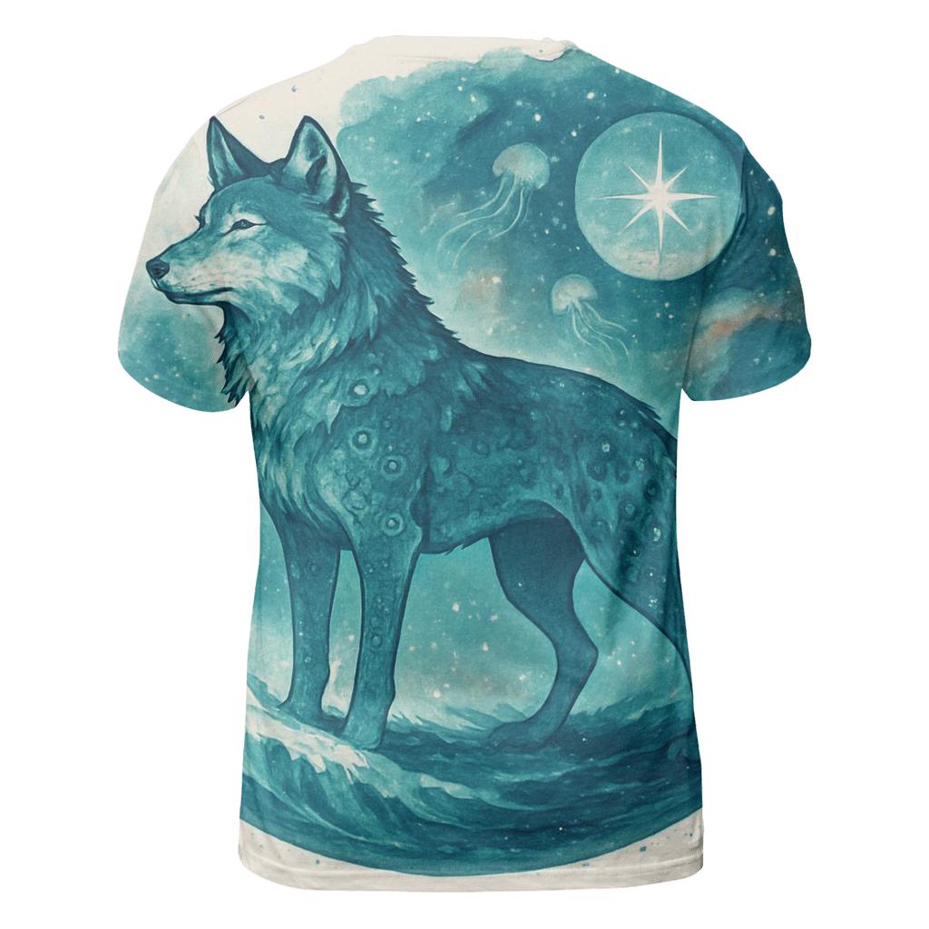 Mariner Wolf Of The Celestial Tides designer pattern shirts