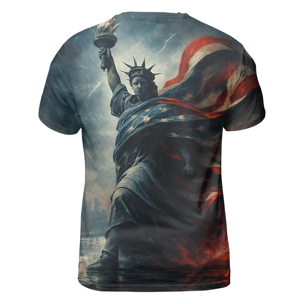 Liberty Storm Mantle unique graphic print tees