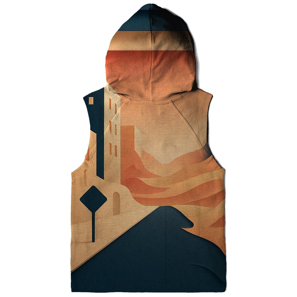 Kinetic Paper Cut City Mirage hoodies fashion