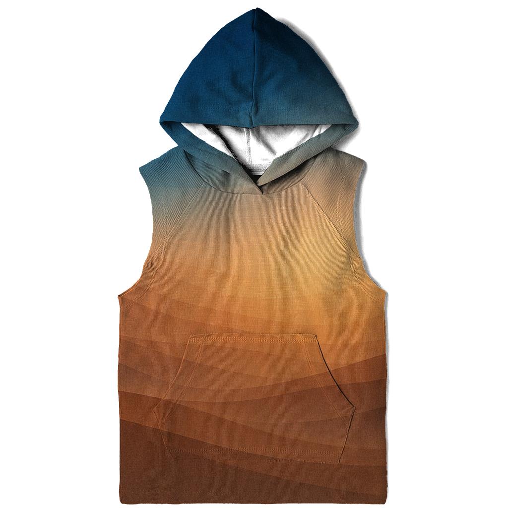 Cobalt Sandstorm Bloom premium hoodies