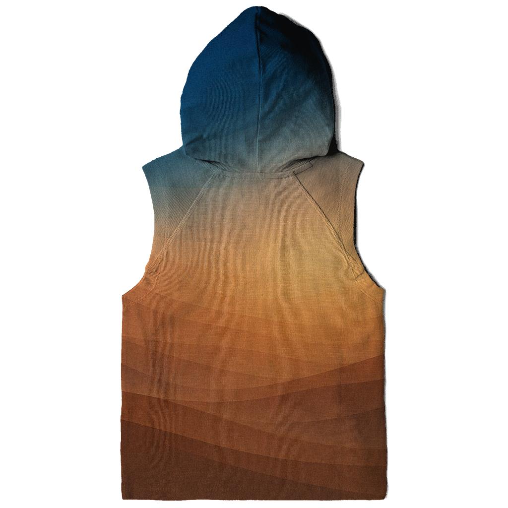 Cobalt Sandstorm Bloom premium hoodies