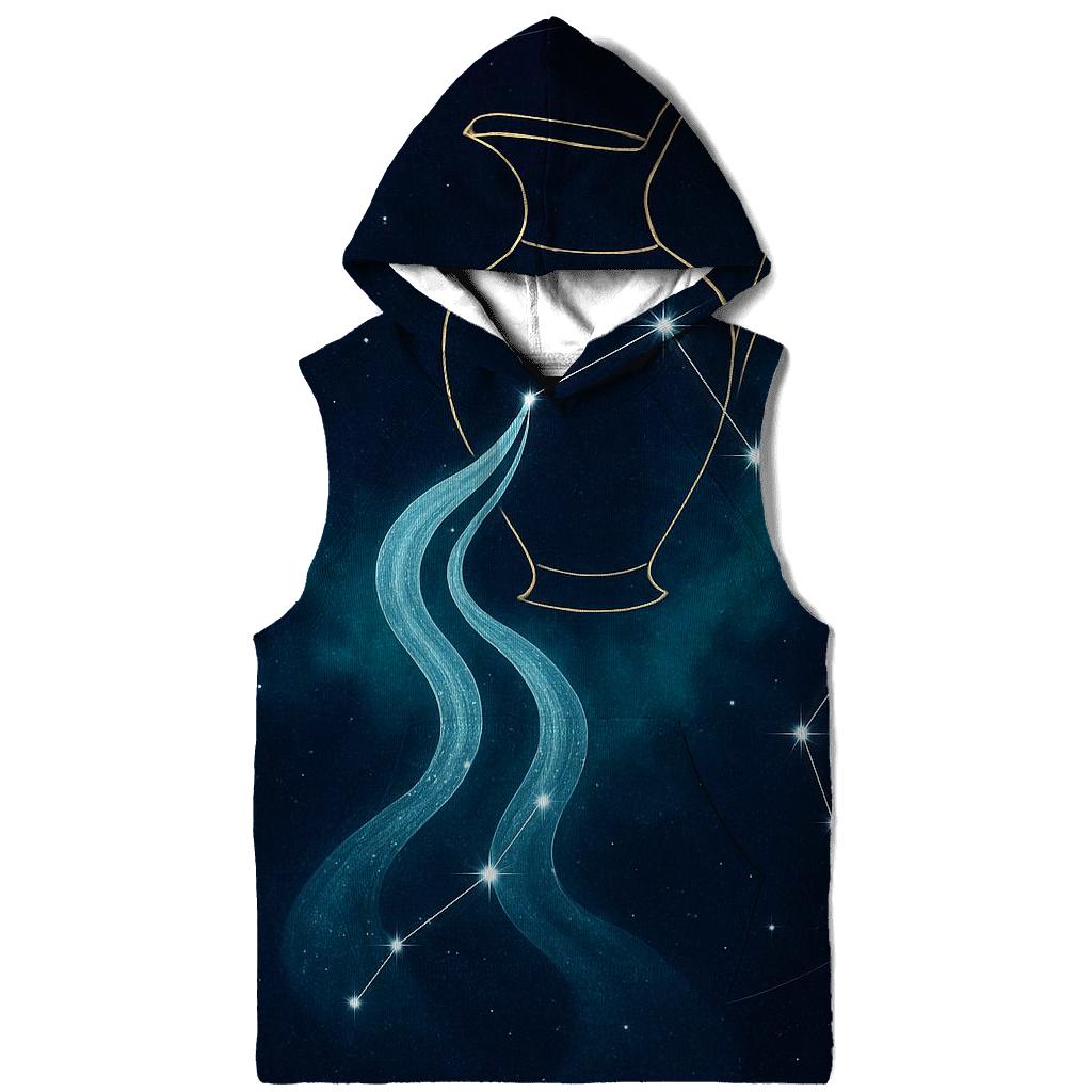 Aquarius Star Pitcher And Flowing Nebula hoodie styles