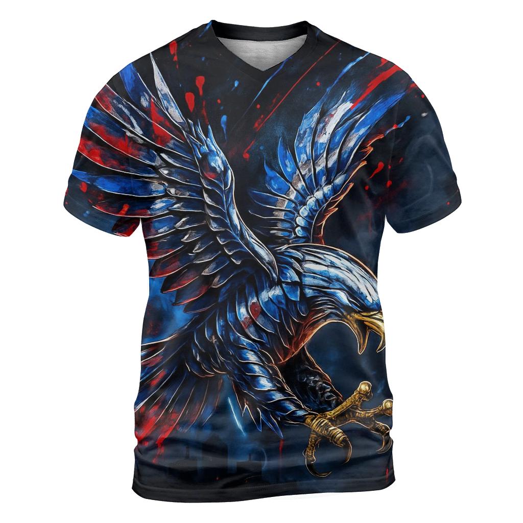 Neon Foundry Flag Eagle statement graphic shirts